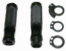 Load image into Gallery viewer, Universal Grips w Throttle Sleeve ~ Black (02-2426)