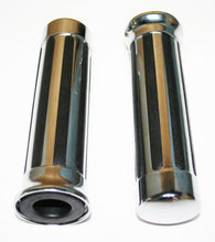 Lataa kuva Galleria-katseluun, Slotted Buffalo Chrome Grips (02-2485)