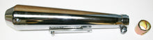 Lataa kuva Galleria-katseluun, Chrome Reverse Cone Muffler (06-6999)