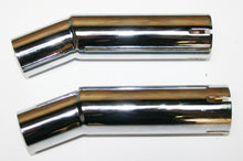 Lataa kuva Galleria-katseluun, Chrome Upswept Muffler Extension Set (07-4637)