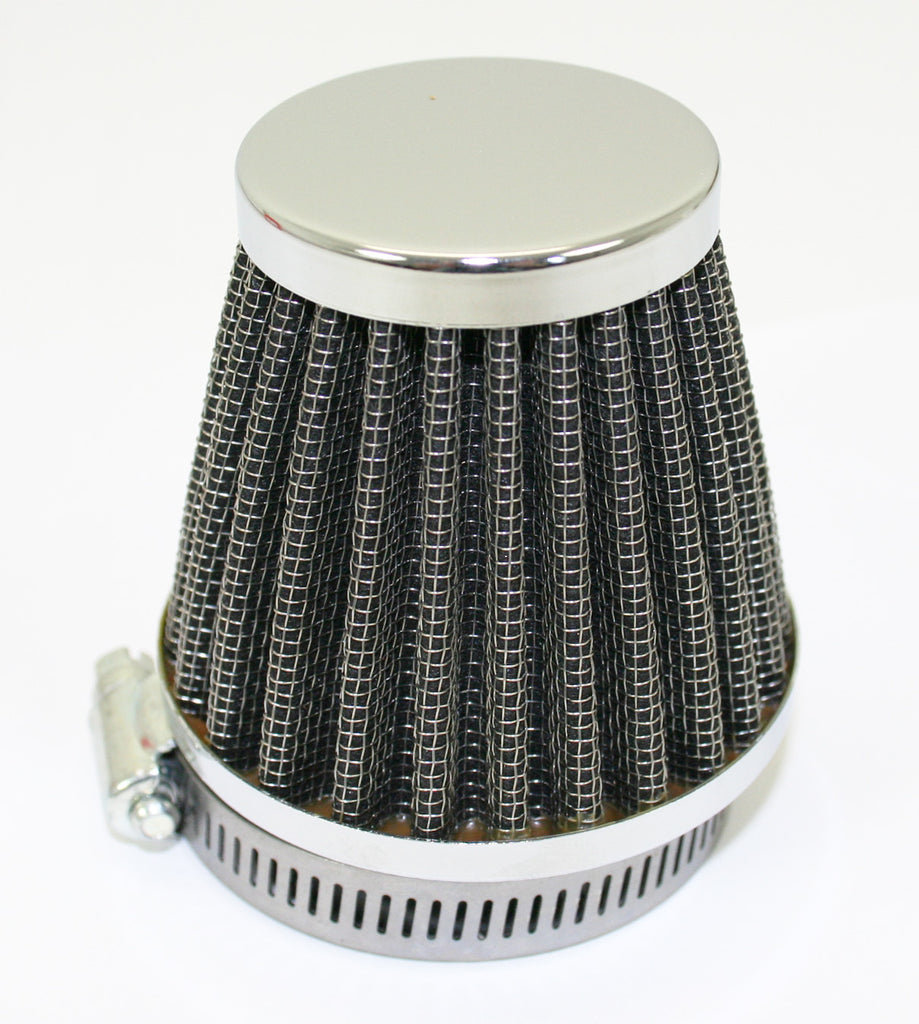 Chrome Cap Air Filter (15-0037)