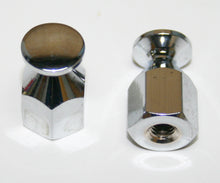 Ladda upp bild till gallerivisning, Chrome Bungee Nut Set/2 ~ 6mm x 1.00mm (27-5506)