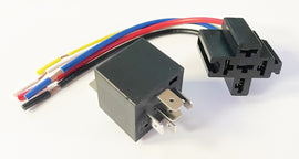 Relay with Base ~ 5 Pin ~ 12v 40Amp. (32-7514)