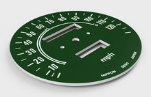 Load image into Gallery viewer, CB750A 1976 Speedo Face Plate & Gear Indicator Decal Set ~ MPH (73-0644)