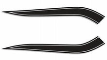 画像をギャラリービューアに読み込む, CB450K 1969-72 Gas Tank Stripe Decals ~ Black Stripes (73-0675)