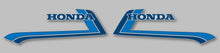 Load image into Gallery viewer, CB750F 1982 Gas Tank Stripe Decals ~ Silver Model (73-0720)