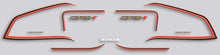 Load image into Gallery viewer, CB750F 1980 Decal Set ~ Silver Model (73-0792)