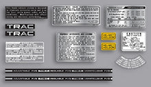 Load image into Gallery viewer, CB1100F 1983 Supersport ~ Canadian Model ~ Warning and Service Label Set (73-0797)