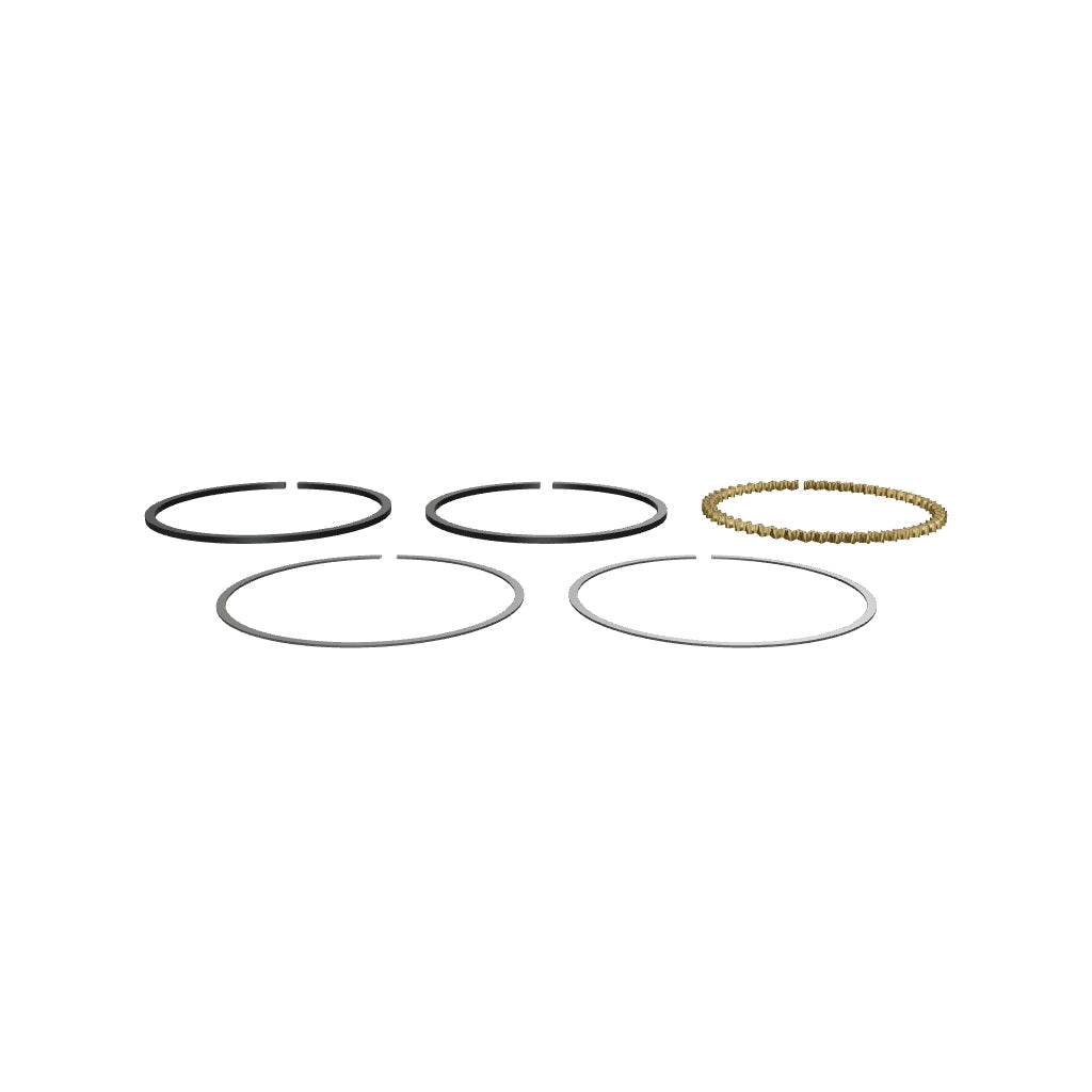 Standard-size piston ring set — Interactive 3D model