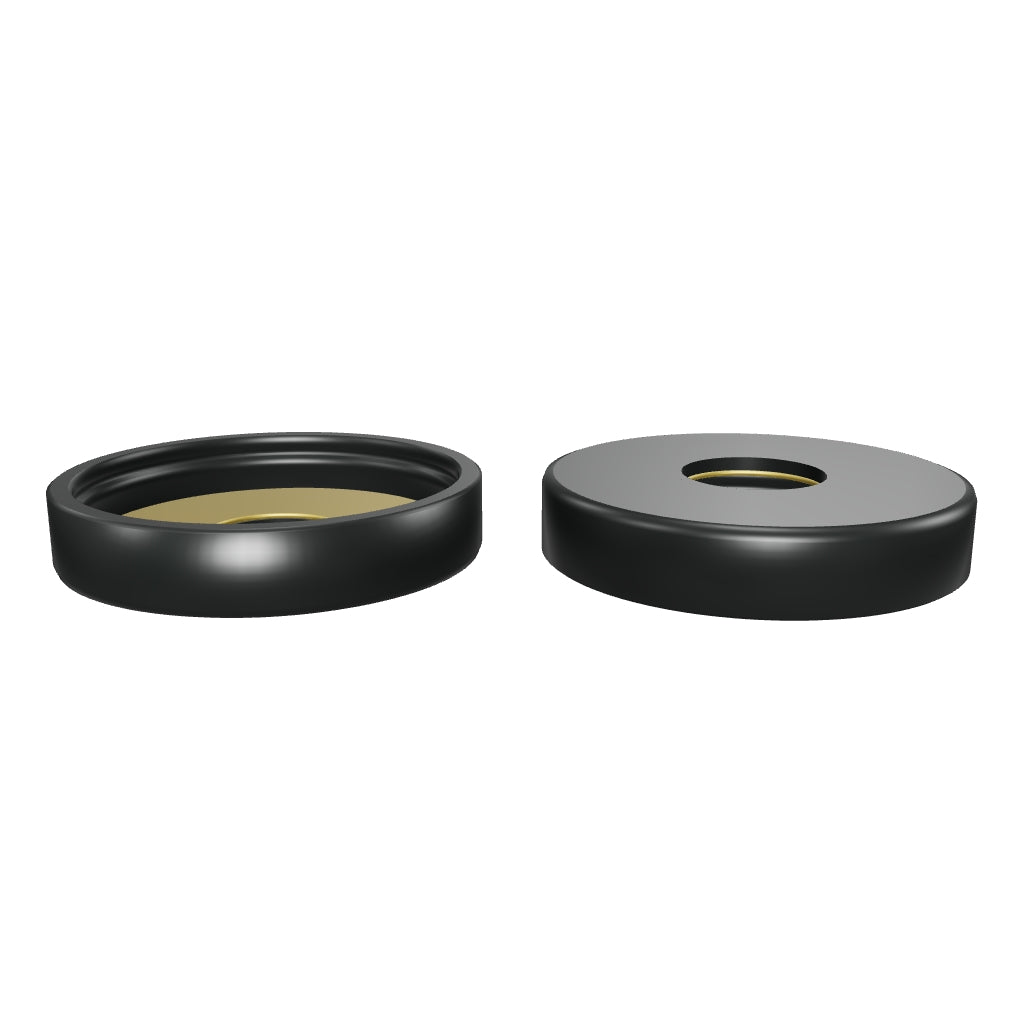 Swingarm dust seal caps 3D model, SKU 73-1028