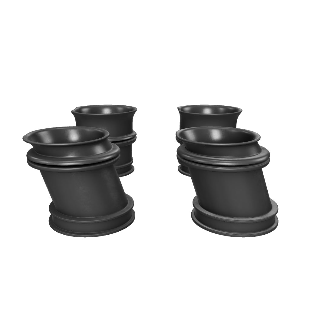 Honda CB750 Carb Air Box Rubber Boot Set/4 - Replaces Honda OEM 17253-425-000