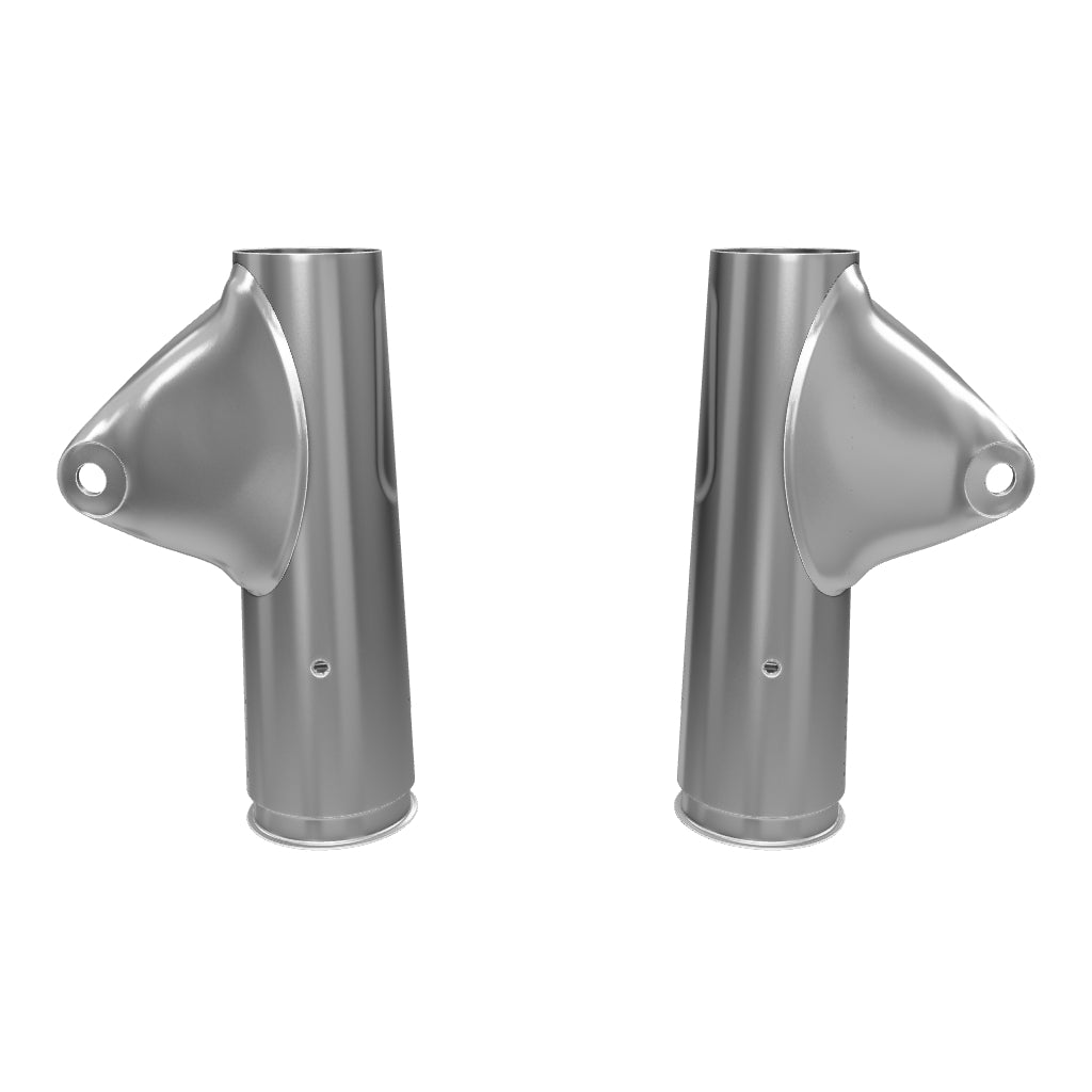 1972 Honda CB750K Front Fork Beam Unit Mounting Cover Set - Replaces Honda OEM 51606-341-670XW