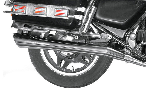 Honda GL1000 MAC Chrome 4 into 2 Complete Exhaust System