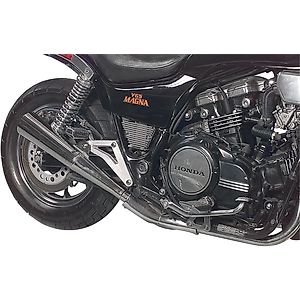 MAC Chrome Slip-On Megaphone Muffler Set/2 (001-2213)