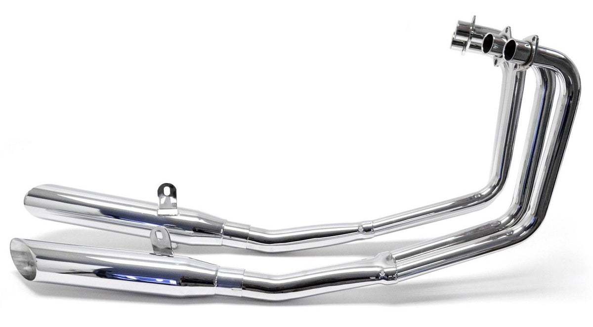 Yamaha XJ700 XJ700S MAC Chrome 4 into 2 Complete Exhaust System