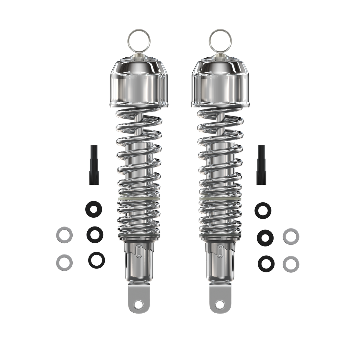 Universal Shock Absorber Set 335mm Eye to Clevis