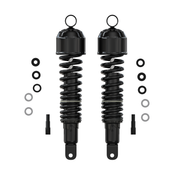 Universal All Black Shock Absorber Set 335mm Eye to Clevis
