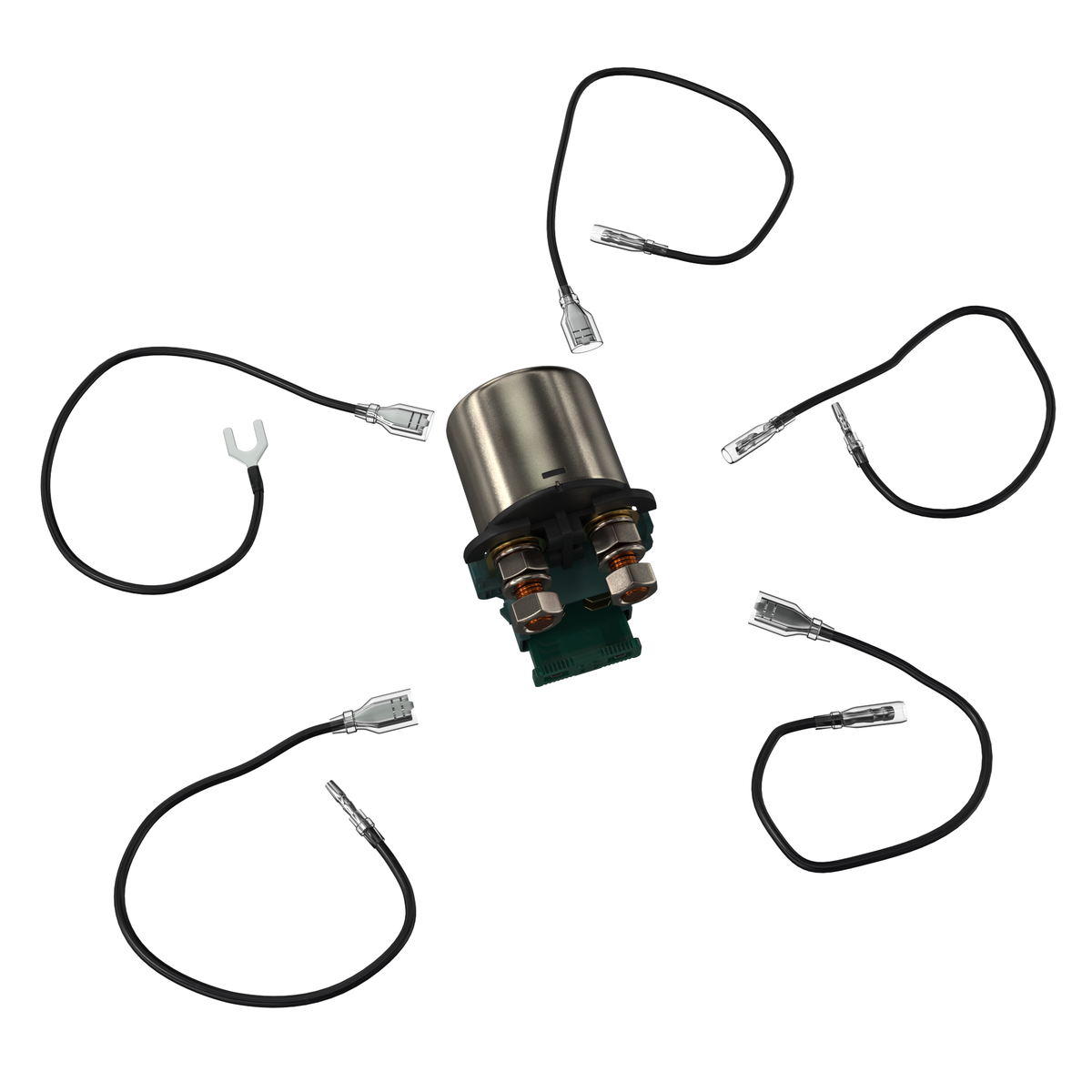 Honda CB750 CB550 CB650 CB900 Starter Solenoid Relay w Fuse 35850-MB0-007