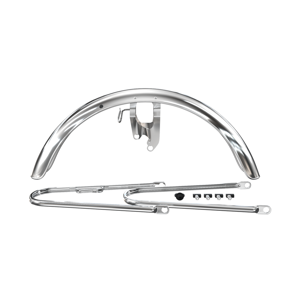 Chrome Stock Type Front Fender (73-1149)