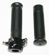 Universal Black Dual Pull Cable Throttle Assembly 7/8"
