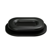 Honda Motorcycle ATV Sidecover Damper Rubber A - Replaces Honda OEM 17247-303-000 — Rear three-quarter
