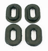 1976-78 Honda CB750A Complete Sidecover Rubber Set - Replaces Honda OEM 17247-303-000