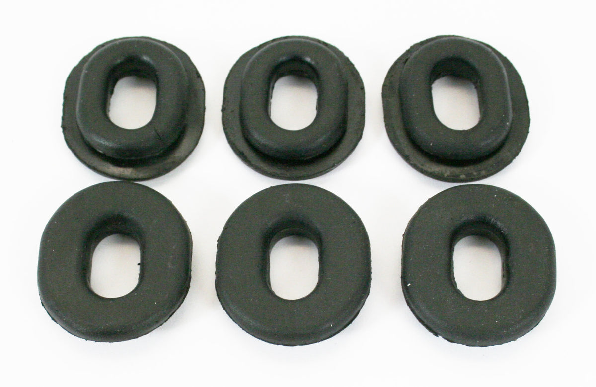 Honda CB750F Complete Sidecover Rubber Set 83551-300-000