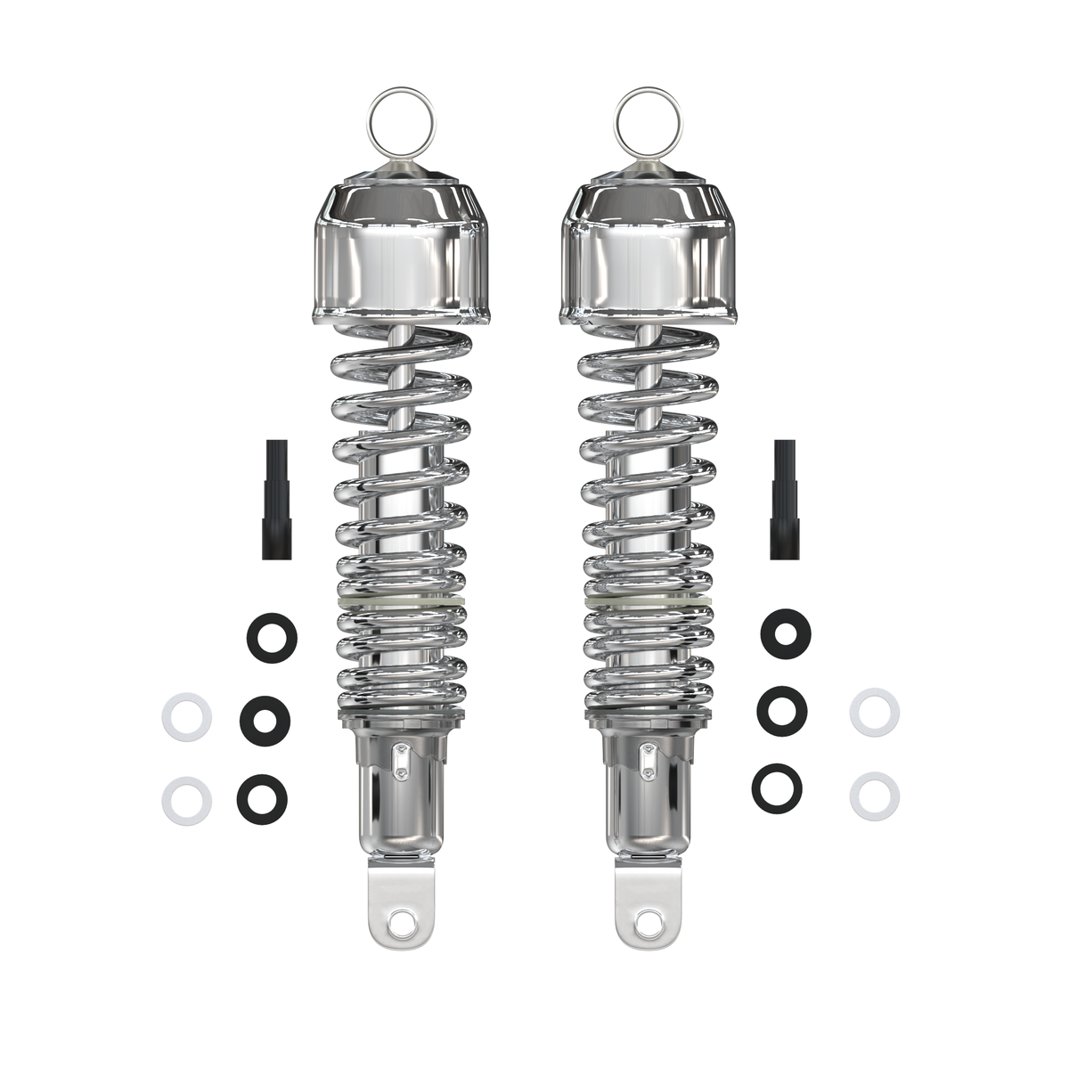 Universal Shock Absorber Set 335mm Eye to Clevis