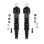 Universal All Black Shock Absorber Set 335mm Eye to Clevis