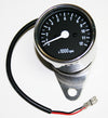 Universal 5:1 Mini Tachometer - Black Face