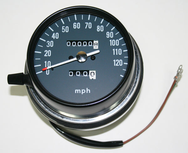 Honda CB750 CB550 CB500 GL1000 Stock Style Speedo MPH 60MPH=2240 RPM