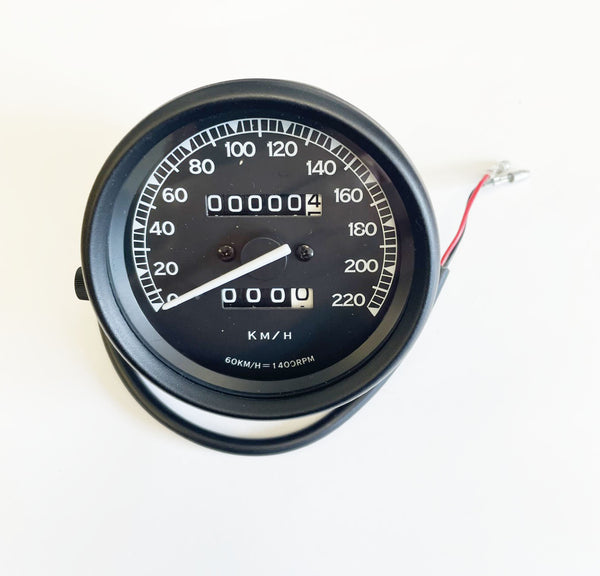 Universal Custom Vintage Style Speedometer (KPH)