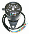 Universal 2:1 Mini Speedo (MPH) - All Black - 60MPH=2240RPM