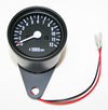 Universal 7:1 Mini Tachometer - All Black