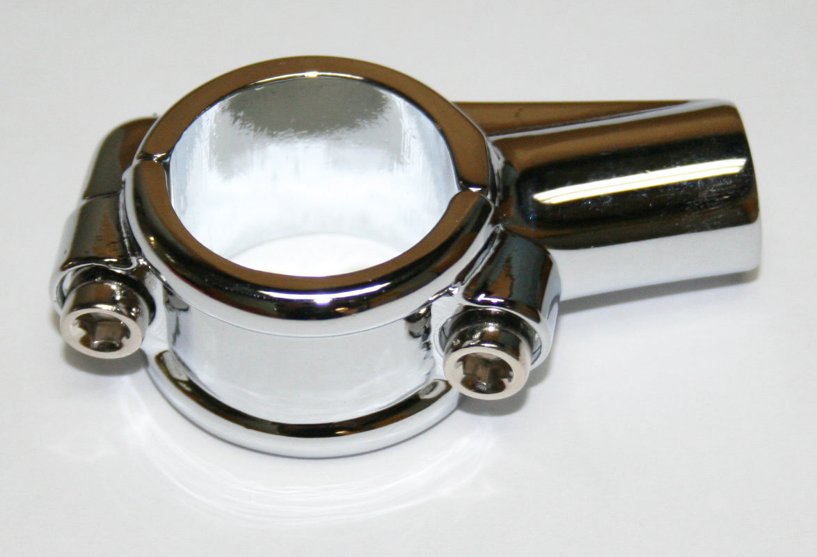 Universal Mounting Clamp Chrome 1" Bars
