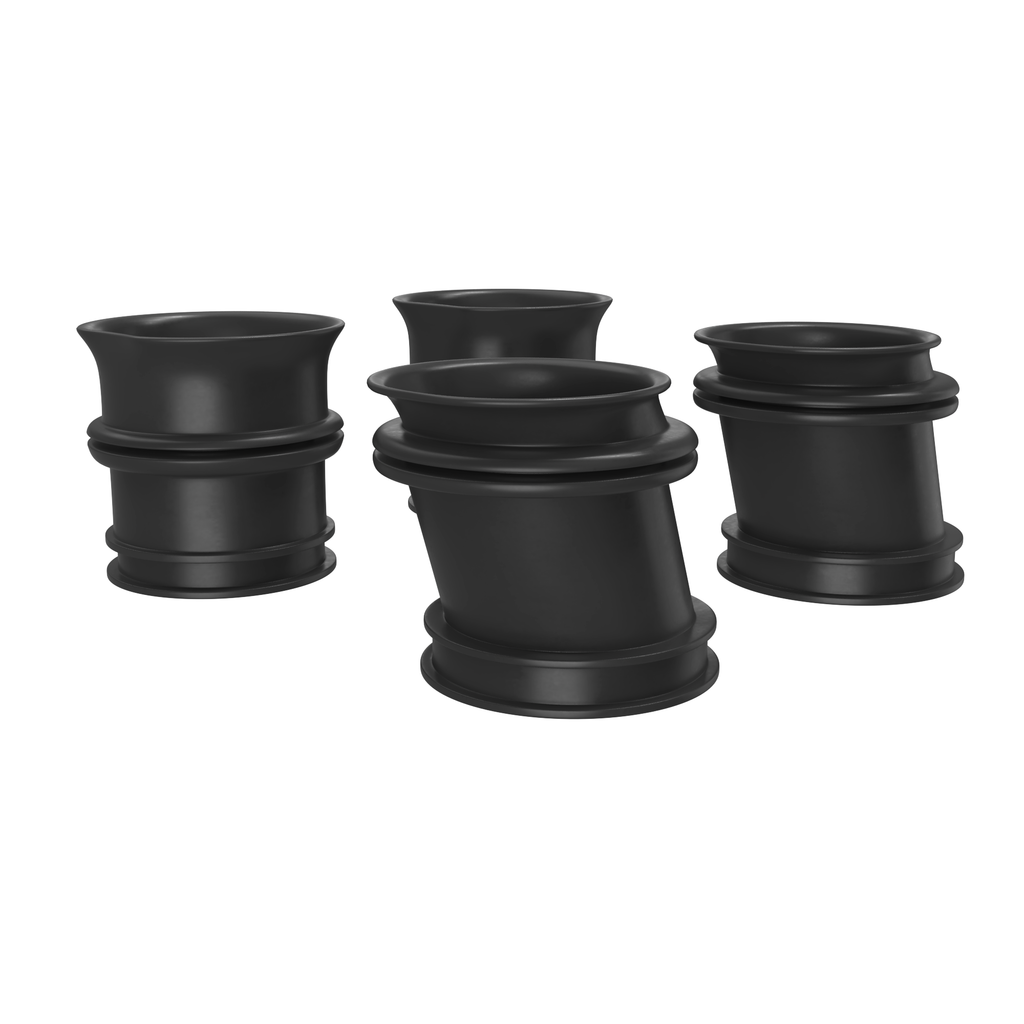 Carb Air Box Rubber Boot Set/4 (02-6555)