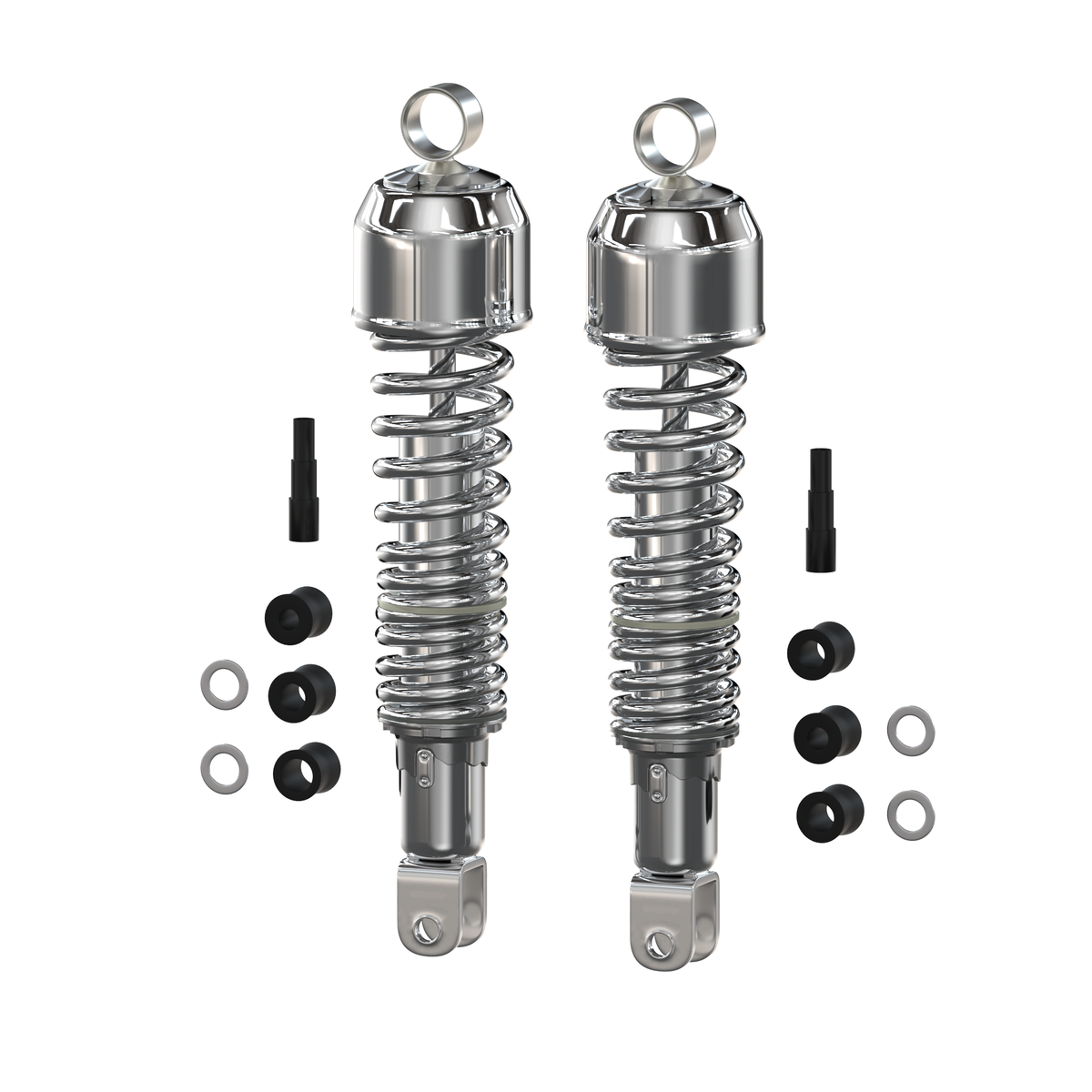 Universal Shock Absorber Set 335mm Eye to Clevis