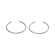 Honda CB Piston Pin Clips 15mm Pk/2 ~ Replaces 94601-15000 — front three quarter view