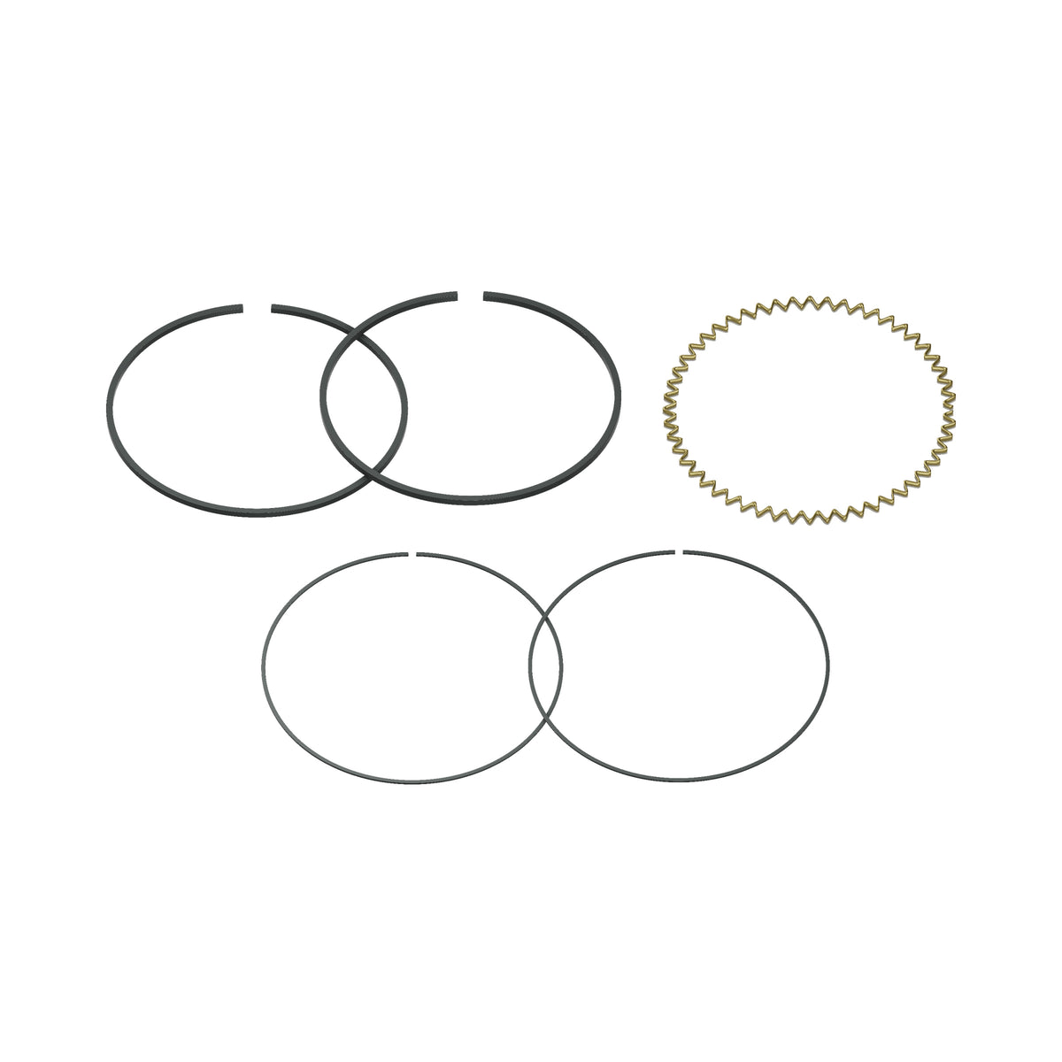 Honda CB750 DOHC 1ST oversize piston ring set +0.25mm 13021-425-004 – rendered product view