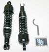 Universal All Black Shock Absorber Set - 335mm Eye to Clevis