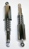 Honda CB550 CB500 CB350 CB450 Shock Absorber Set - Stock Design - 321mm Eye to Clevis