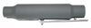 Universal Black Shorty Muffler w Removeable Baffle - 12" Long
