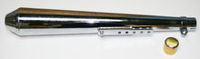Load image into Gallery viewer, Chrome Megaphone Style Universal Muffler ~ 26&quot; Long (07-0015)