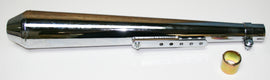Chrome Megaphone Style Universal Muffler ~ 26