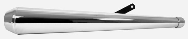 Universal Chrome Dunstall Style Muffler 27 1/2" Long