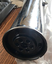 Universal Chrome Straight Megaphone Muffler 23" Long