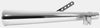 Universal Chrome Straight Megaphone Muffler - 23" Long