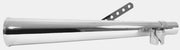 Universal Chrome Straight Megaphone Muffler 23" Long