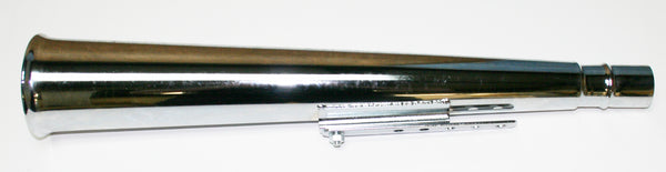 Universal Chrome Slip In Style Muffler 23 7/8" Long