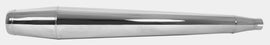 Chrome Triumph Cigar Style Muffler (07-0024)
